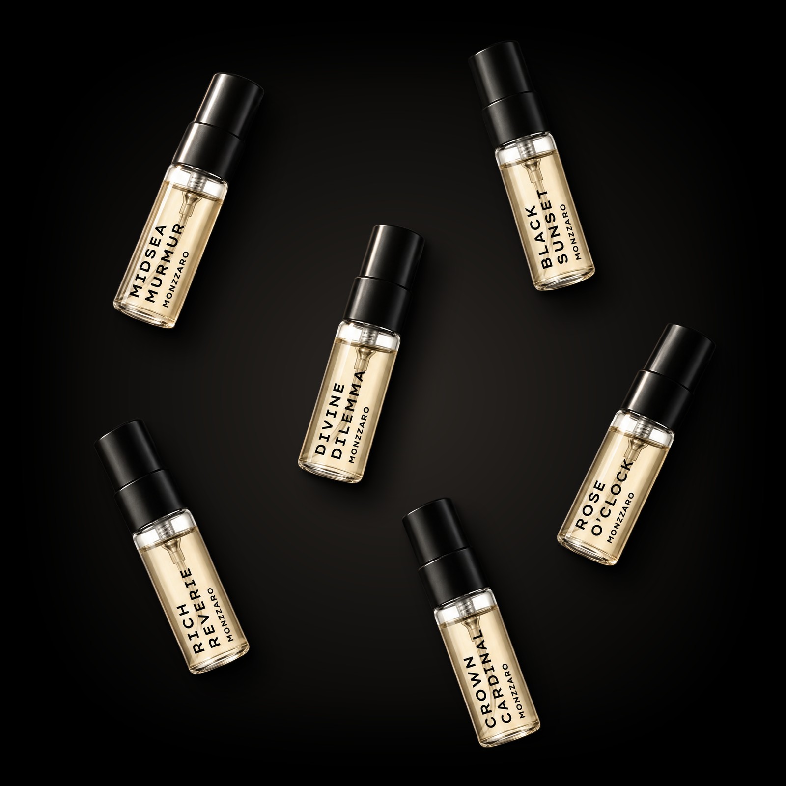 The Discovery Set - six 5ml sprays of Act I: Dusk