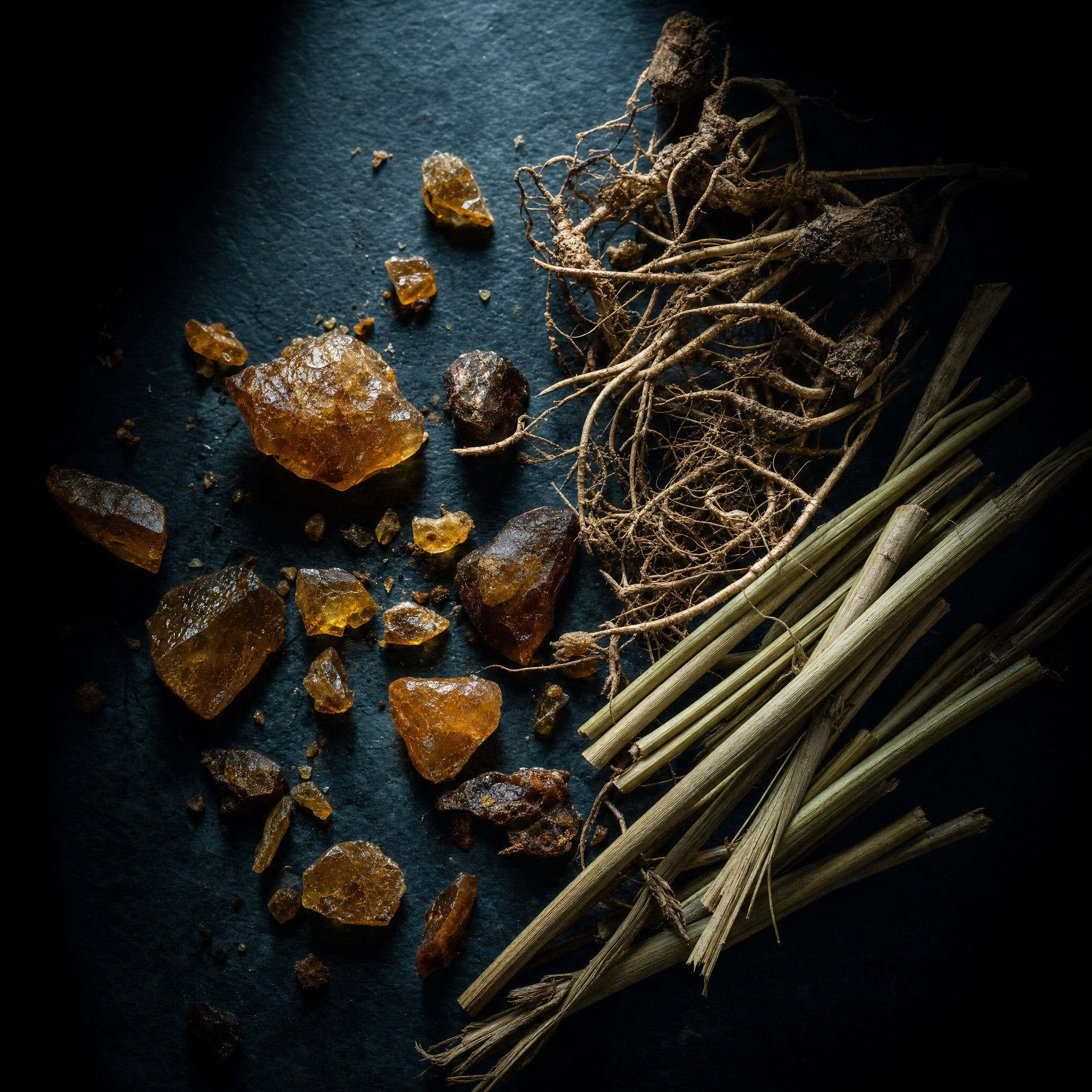 Lands - Amber, Nagarmotha, Papyrus